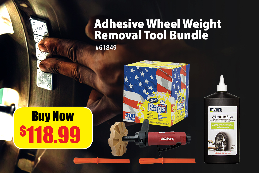Adhesive Wheel Weight Service Bundle